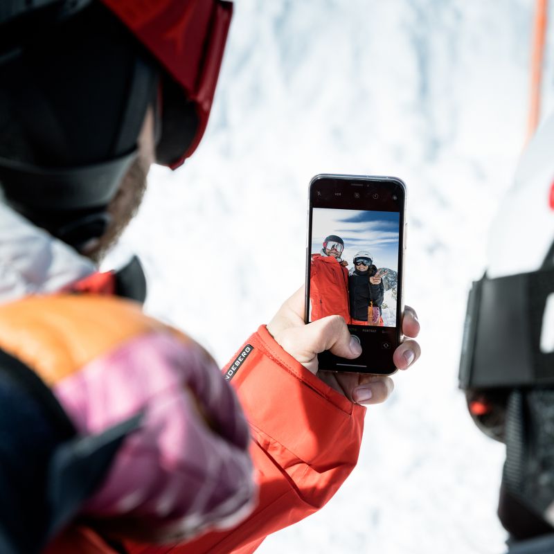 Selfie Skifahren Obertauern